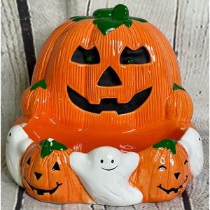 Vintage Halloween Ceramic Candy Dish